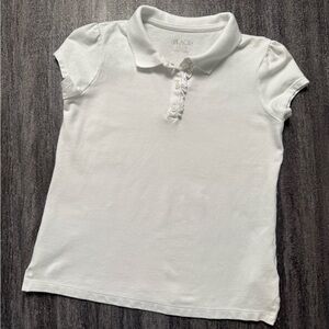 2 / $12 - Children’s Place short-sleeve white polo shirt